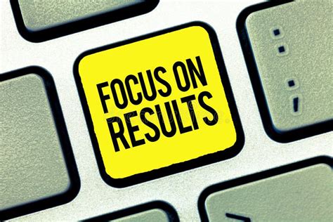 results focus|results focused in the workplace.